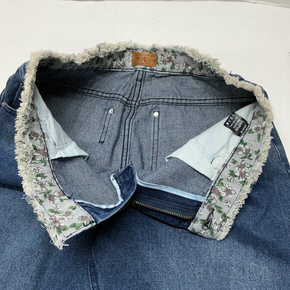 POL LARGE JEANS 32" WAIST 100% COTTON (SIZE 14) - Picture 4 of 14